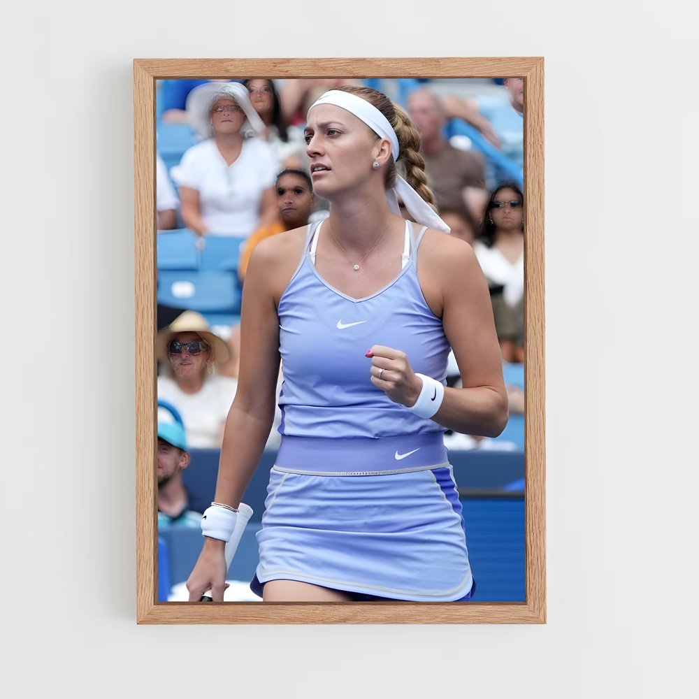 Poster Petra de kvitova – affiche Tennis (vue 4)